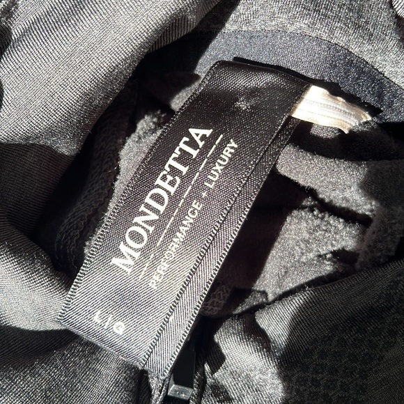 Mondetta Half Zip Pullover Fleece Lined Athletic Sweatshirt - Picture 6 of 9